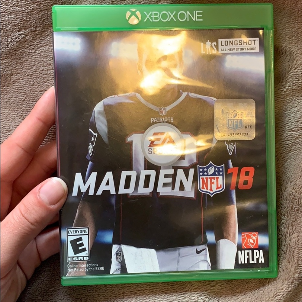 Madden 18 Xbox one game